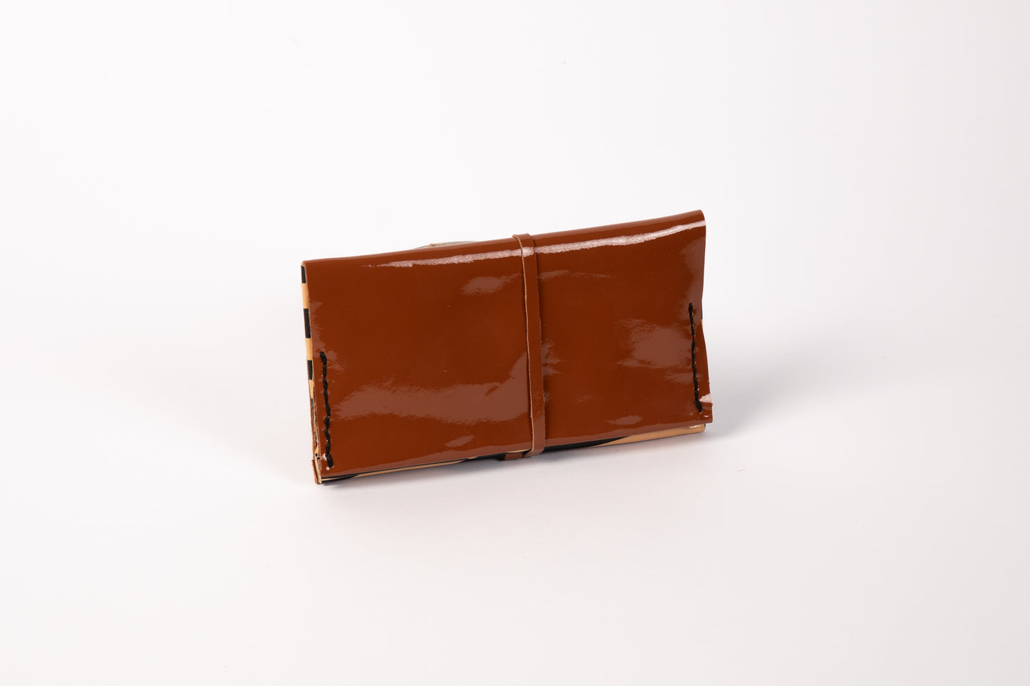 Braon leather tobacco pouch